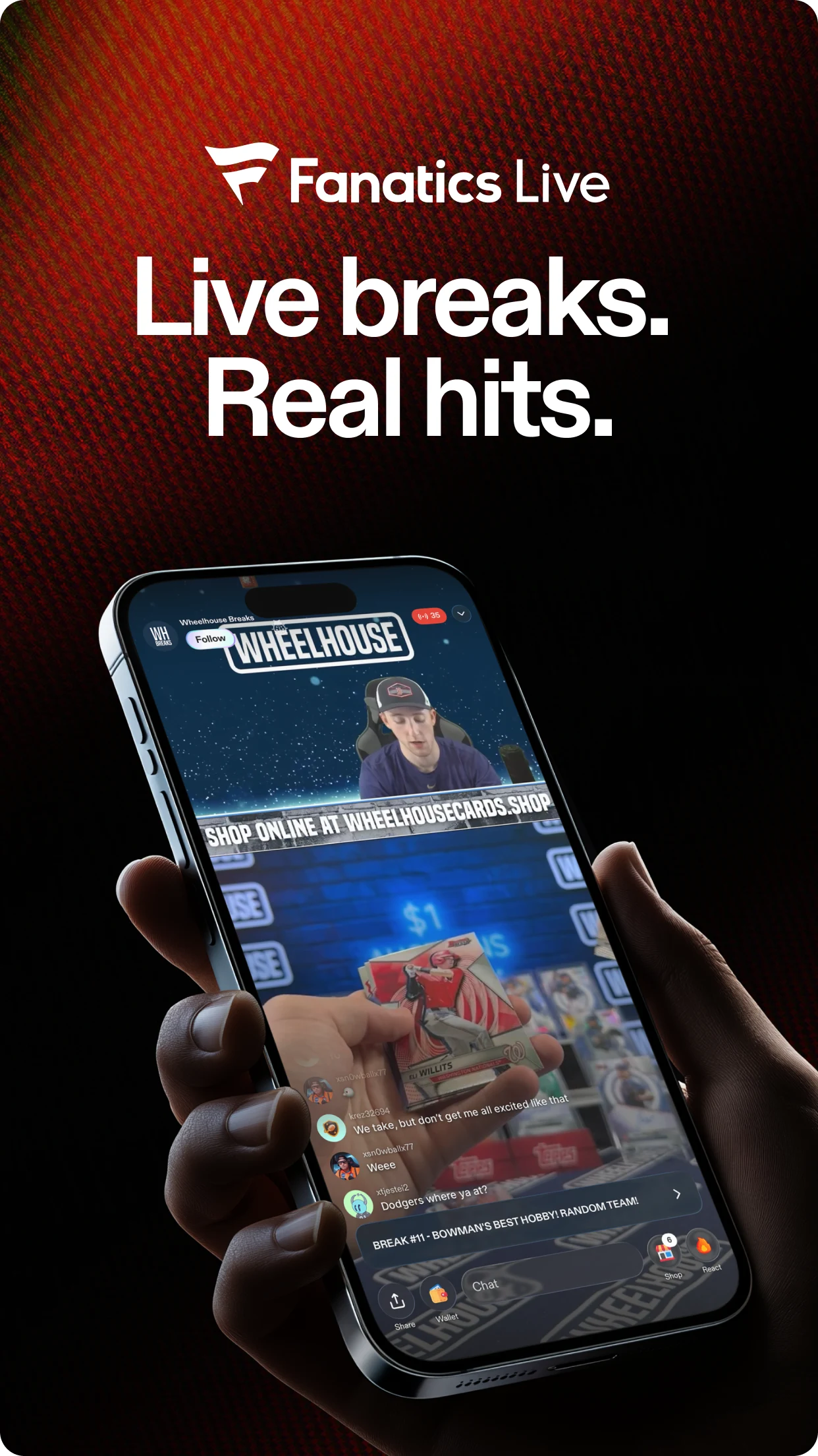 Fanatics Live: Break Your Way screenshot